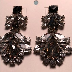 Banana Republic Crystal Gray Earrings